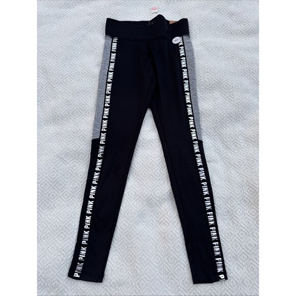 Victorias Secret Pink Ultimate Two Tone Seamless Leggings Yoga Pants Size S - Picture 1 of 9